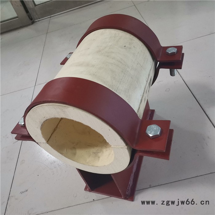 保冷管托 聚氨酯保冷管托 轻型管夹 恒力弹簧支吊架 志昂管道图5