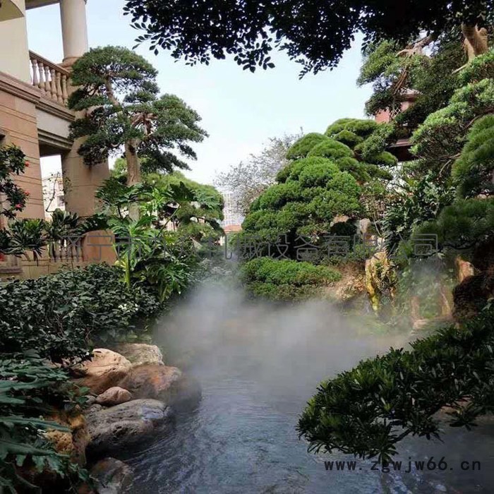 矿用喷雾降尘设备 围挡喷雾降尘雾化喷头安装图8