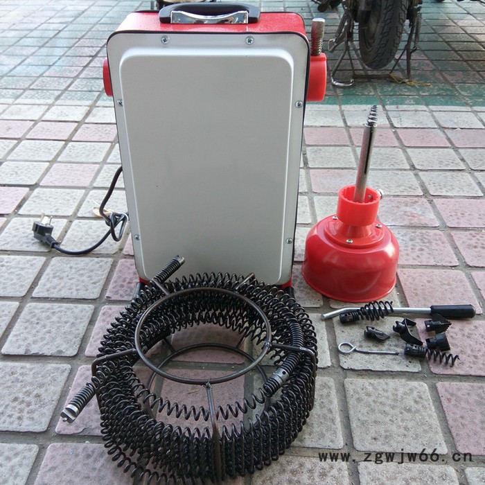 济宁出售GQ100防水型疏通机弹簧 管道疏通器弹簧 下水道疏通器纽威达价格低图4