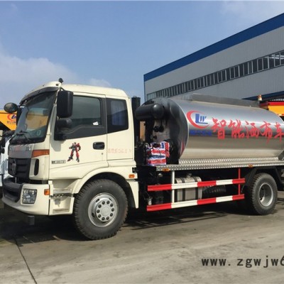 达钢同步封层车租赁 乳化沥青洒布车喷头 8吨洒布车