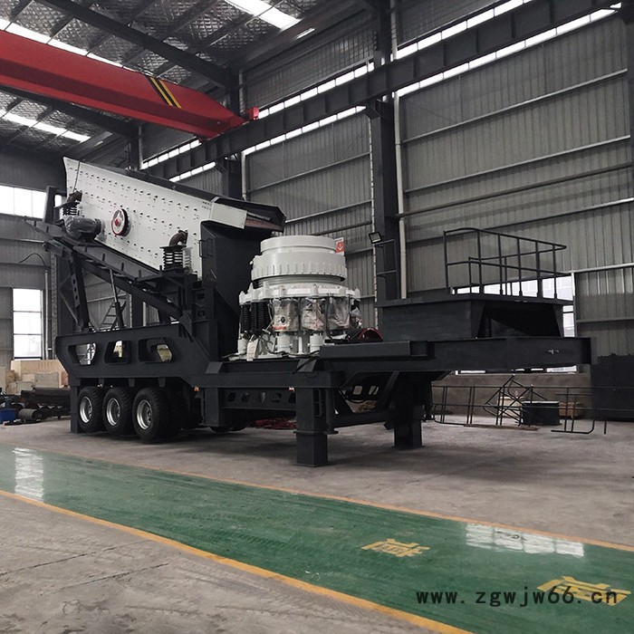 邦隆厂家生产现货PSGB900移动弹簧圆锥破碎机 移动碎石机 车载式移动打砂机 碎石石屑破碎专用设备图6