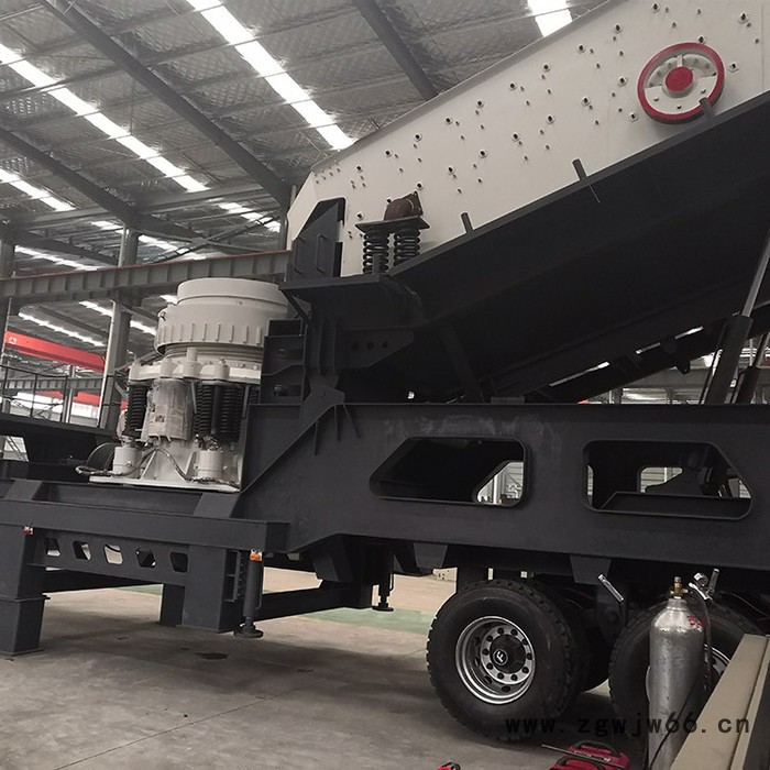 邦隆厂家生产现货PSGB900移动弹簧圆锥破碎机 移动碎石机 车载式移动打砂机 碎石石屑破碎专用设备图7