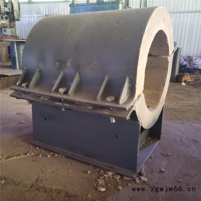 隔热管托隔热管托 不锈钢管夹 可变弹簧支吊架 聚氨酯保冷管托 志昂图5