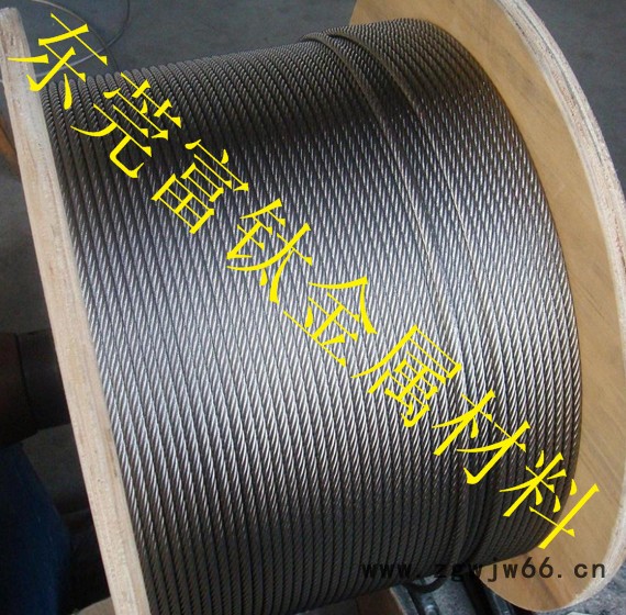 供应304不锈钢牵引绳 弹簧首饰绳 东莞** 0cr17ni12mo2不锈钢钢丝绳图7