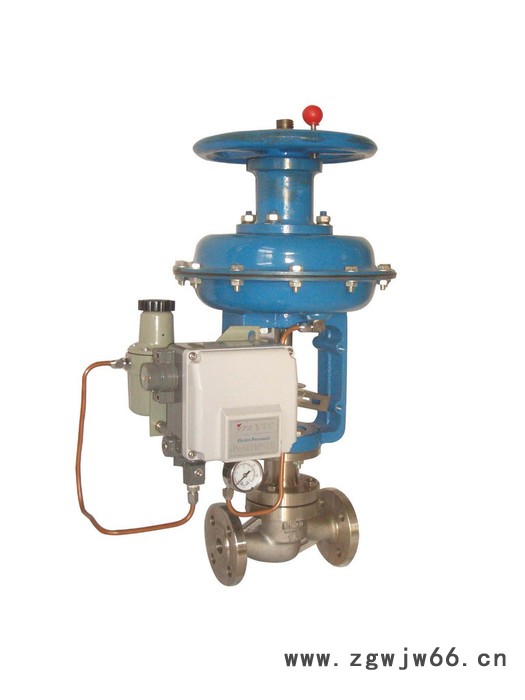 单座电动调节阀 弹簧复位电动调节阀图2