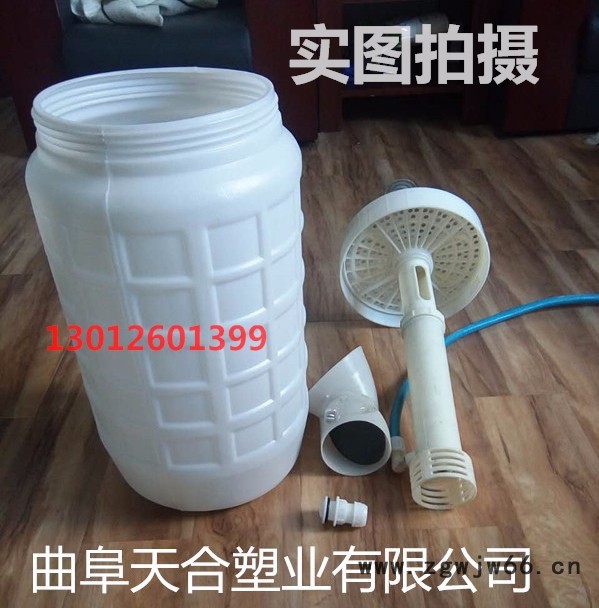 农村厕所改造配件 冲厕器杆 水封 喷头 防臭器 弹簧 堆丝 脚踏片图2