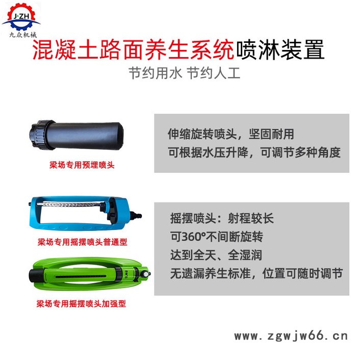 永州 全自动喷淋养护设备 喷淋养护专用喷头图3