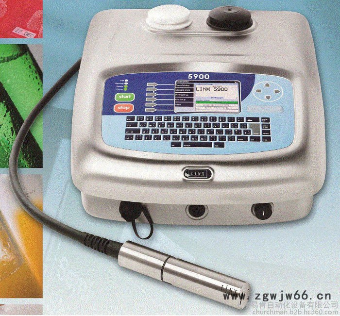 易肯LINX5900 上海易肯供应英国LINX5900小字符喷码机 集成一体化免清洗喷头图2