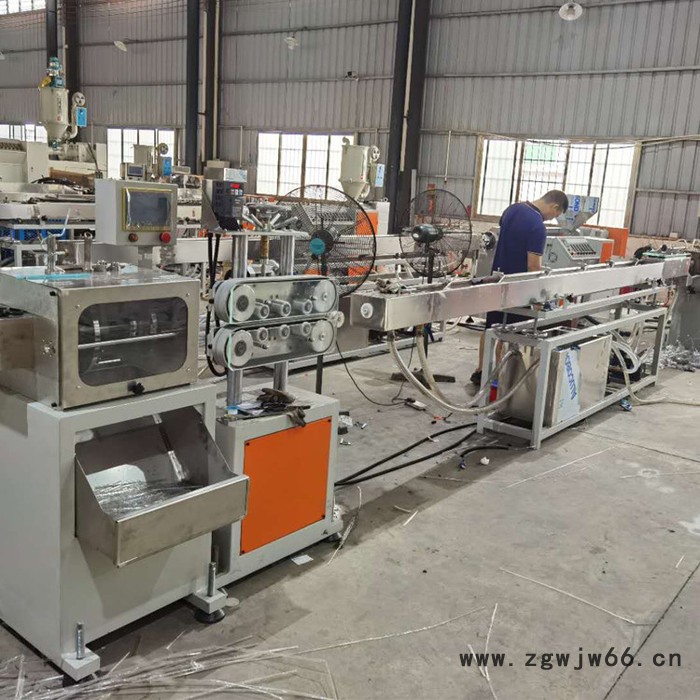 广东SJ65型泵头管生产线设备 塑料PE喷头管设备挤出机图2