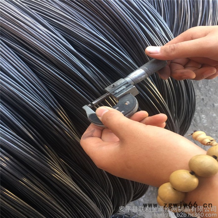 联利生产盘条冷拔丝 弹簧黑铁丝 195材质低碳钢丝 3.5mm网片铁线图5