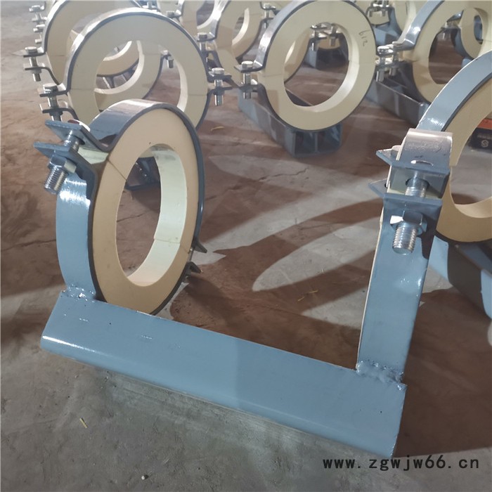 保冷管托 隔热保温管托轻型管夹恒力弹簧支吊架志昂管道图4