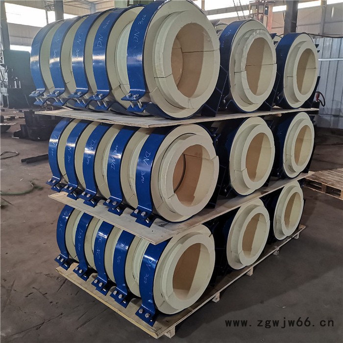 保冷管托 蒸汽管道隔热管托 轻型管夹 恒力弹簧支吊架 志昂管道图5