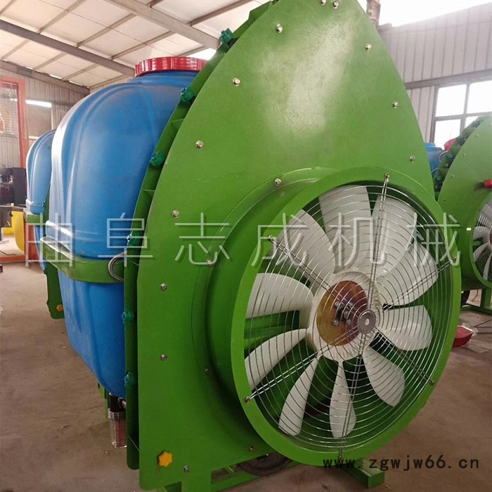 多喷头喷洒喷雾器 背负式风送弥雾机 高效率除虫打药机图4