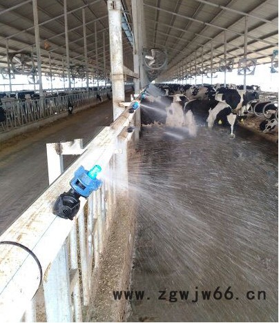 赞臣牛场高温 防暑降温喷头防堵塞过滤器智能喷淋电磁阀套件图3