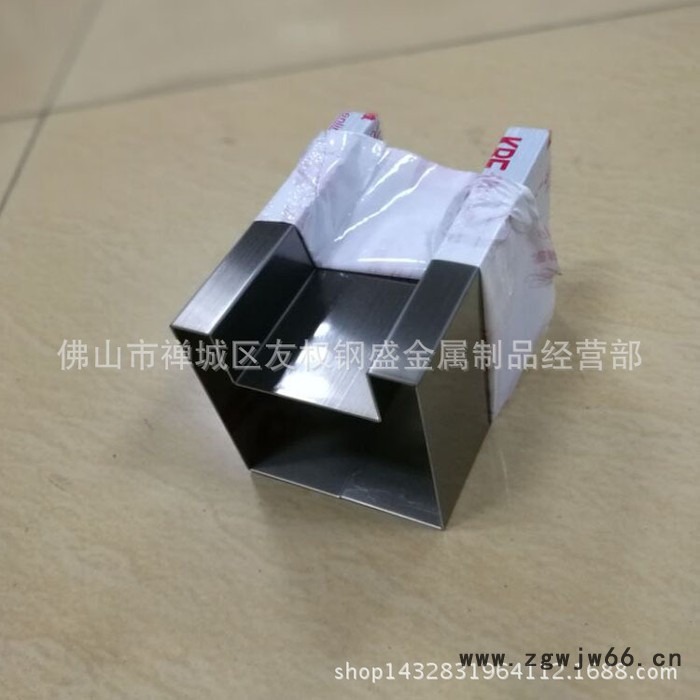 数控剪压水镀红古铜不锈钢玻璃槽 地弹簧玫瑰金玻璃门框加工图2