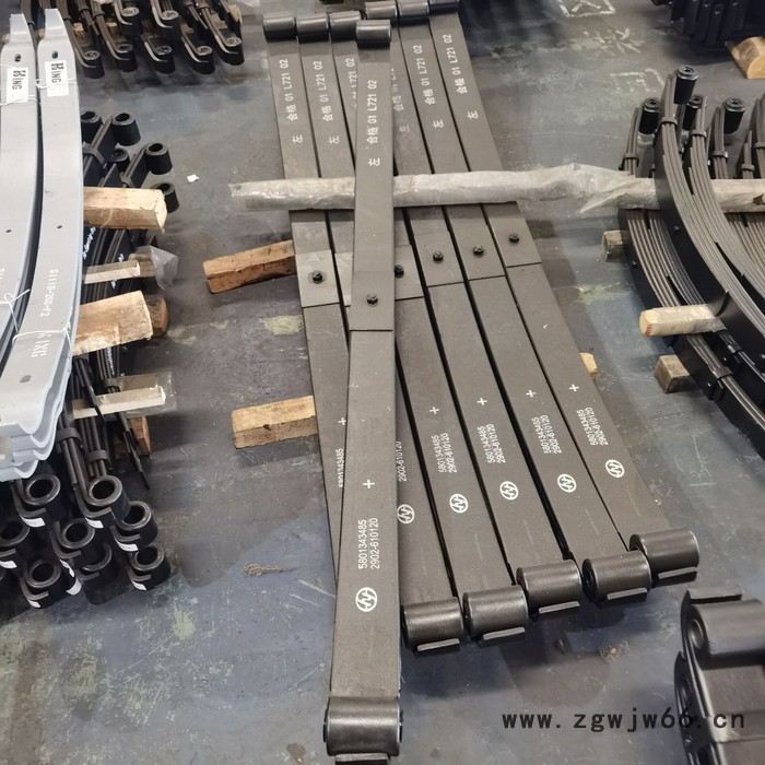 江西红岩原厂配件上汽红岩前钢板弹簧总成南昌小力汽配**5801343485图7