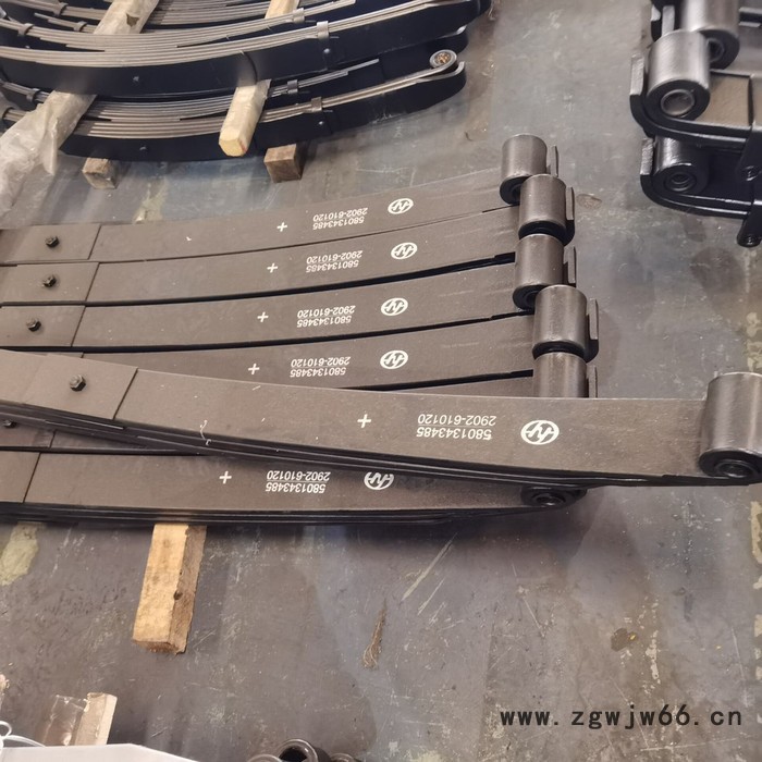 江西红岩原厂配件上汽红岩前钢板弹簧总成南昌小力汽配**5801343485图4