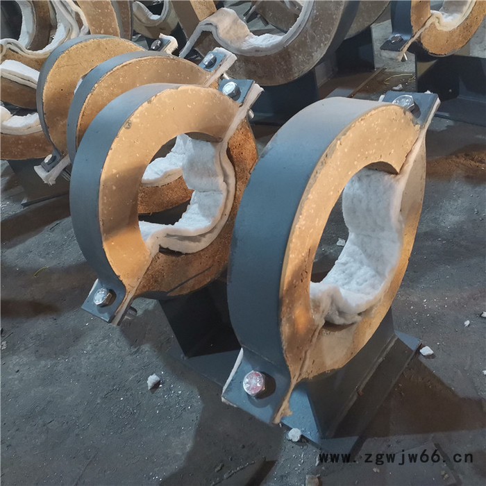 蒸汽管道隔热管托鞍式支座重型管夹可变弹簧支吊架志昂厂家图5
