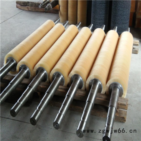 钢带酸洗尼龙刷辊磨料丝弹簧刷辊波纹丝酸洗线钢带缠绕滚刷双钢带缠绕内焊接图6