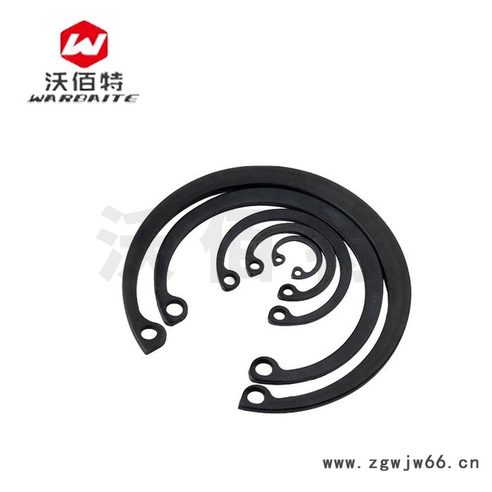 孔用卡簧内卡GB893圆孔轴用环内C型弹簧钢垫圈开口挡圈30-60mm图2