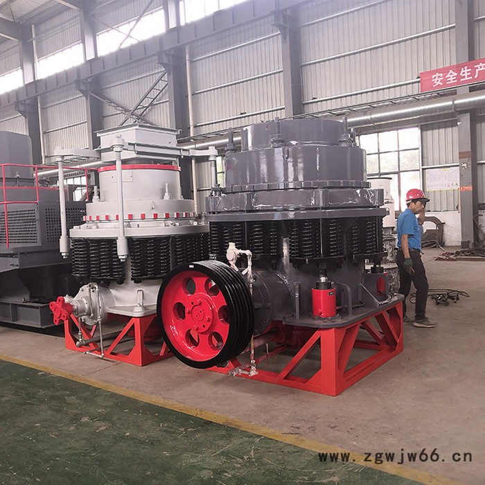 邦隆厂家直供PSGB0917标准粗型西蒙斯圆锥破碎机 新型复合弹簧液压圆锥破  粒型好 产量大 节能环保图3