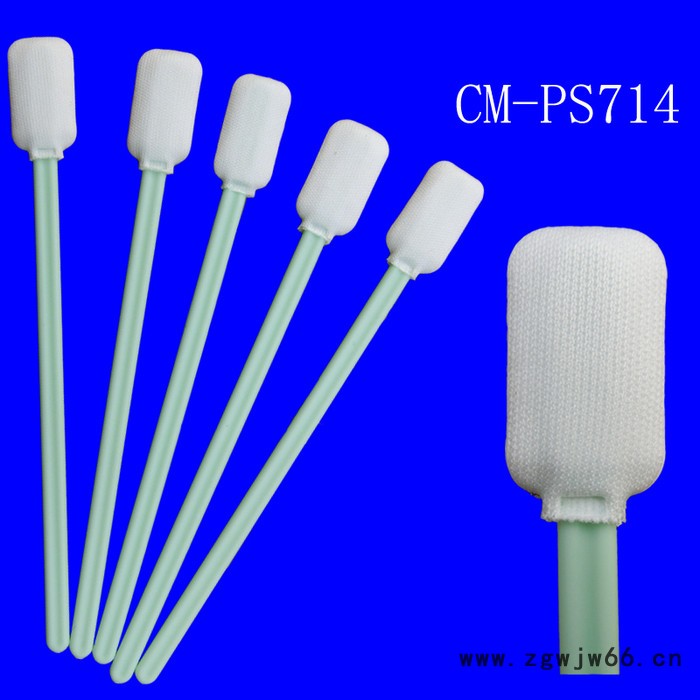 工业用无尘棉签扁头一次性无尘擦拭棒喷头激光擦拭净化棉签图7