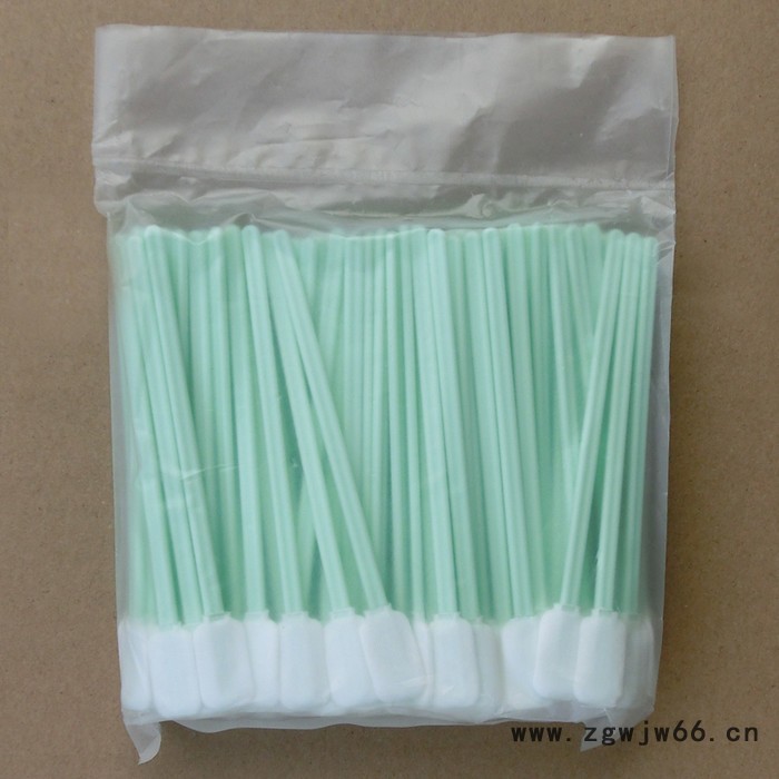 工业用无尘棉签扁头一次性无尘擦拭棒喷头激光擦拭净化棉签图6