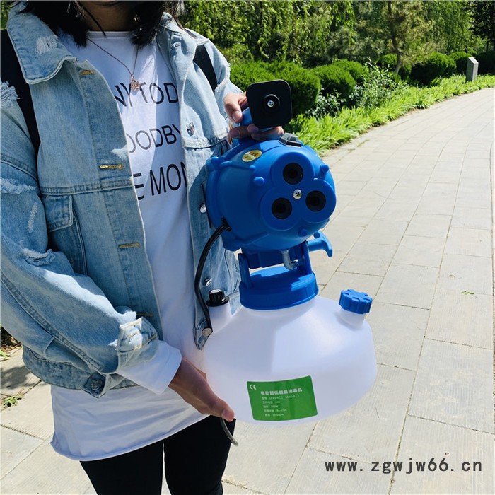蓄电池消毒消杀喷雾器 三孔喷头小型消毒机 室内外消杀喷雾器图8