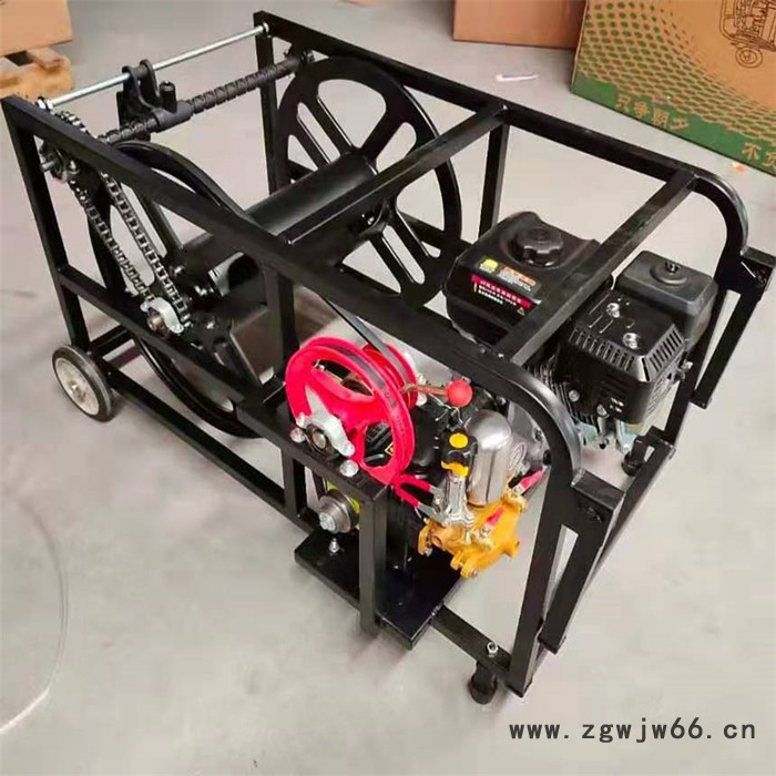 双动力农田喷药机 电启动轻便打药机 五个喷头农药喷洒机器图4