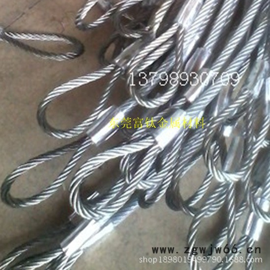 201隐形防盗窗钢丝绳 304不锈钢钢丝绳 弹簧件加工 包胶绳 吊机绳 7*19*6 直销图4