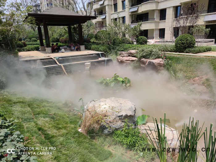 喷泉设备 喷头安装 雾森效果 水景系统图2