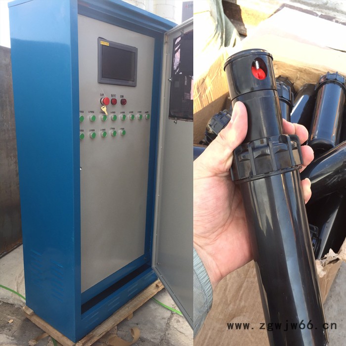 18路夏季桥梁箱梁养护喷淋主机 360度旋转6分地埋伸缩喷头 标准化梁场专用喷头图6