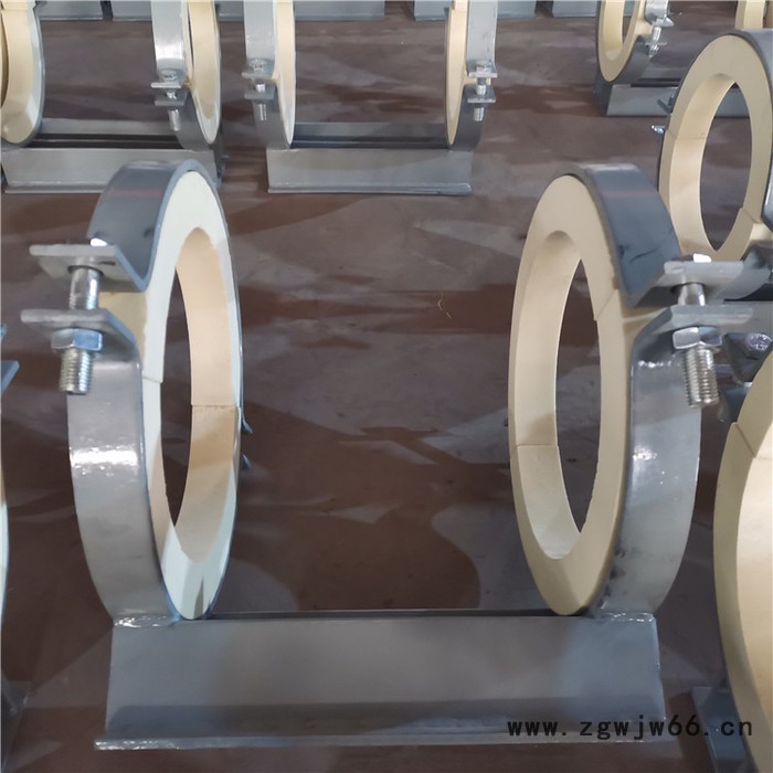 保冷管托 隔热管托厂家 轻型管夹 恒力弹簧支吊架 志昂管道图5