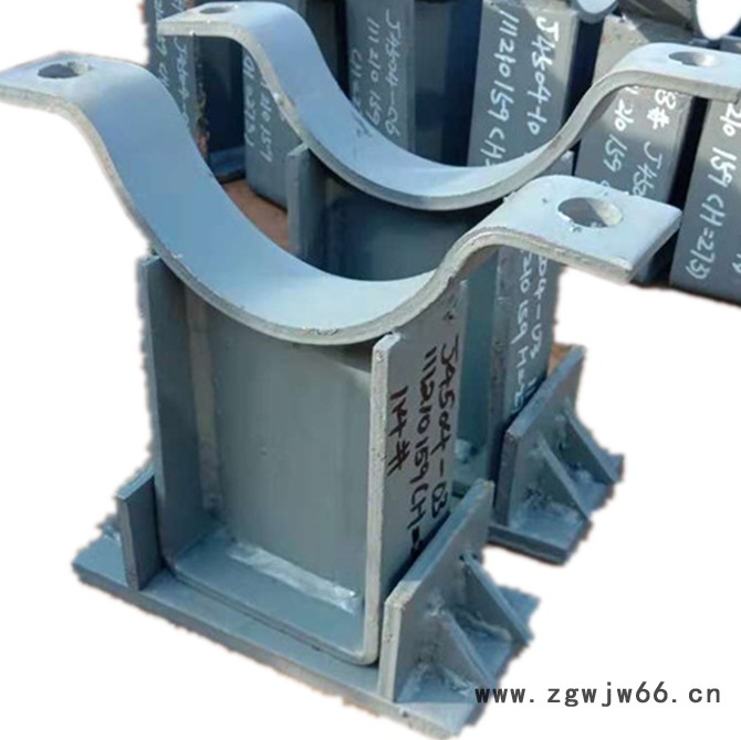 齐鑫1090301 单拉杆 单拉杆钢性吊架 支架式变力弹簧组件  混泥土梁端悬臂梁（双槽钢图5