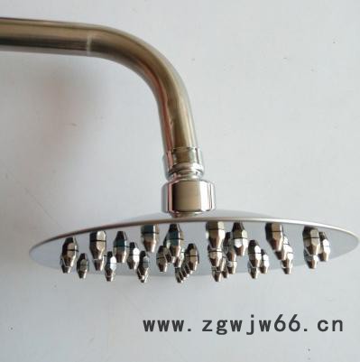 超薄不锈钢铜钉喷头增压花洒顶喷浴池澡堂宾馆淋浴喷头顶喷莲蓬头 淋浴器及配件图2