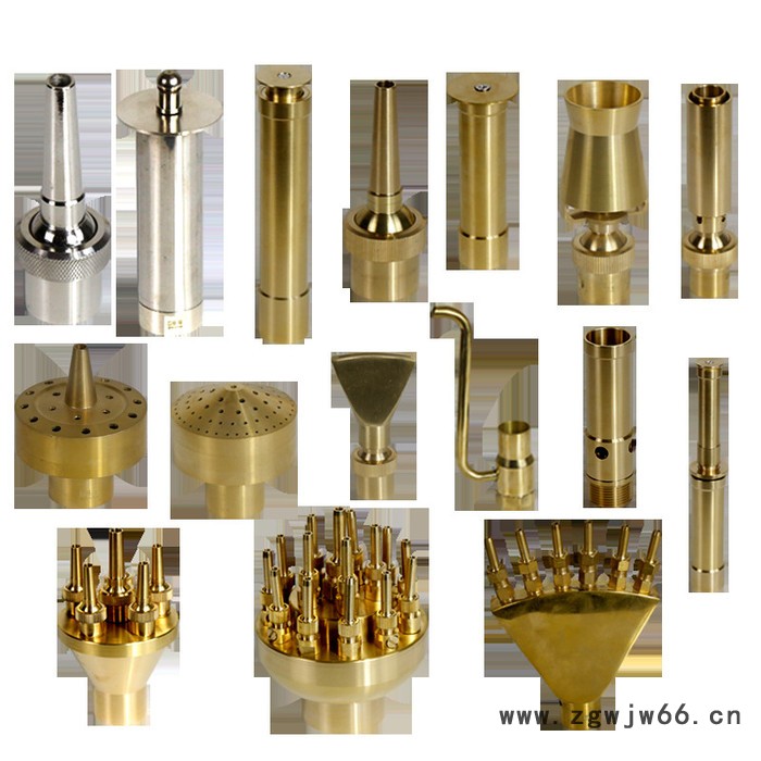 格强喷泉喷头水景景观喷头庭院涌泉全套雪松蘑菇玉柱花柱水池喷头 景观喷泉图4