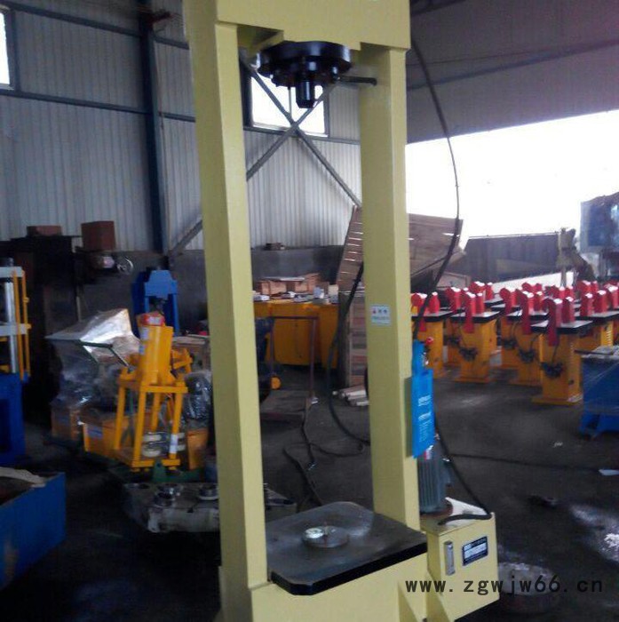 供应滕州盛丰压装弹簧油缸龙门液压机，开口1600MM行程500MM压挖机弹簧油缸图5