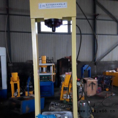 供应滕州盛丰压装弹簧油缸龙门液压机，开口1600MM行程500MM压挖机弹簧油缸