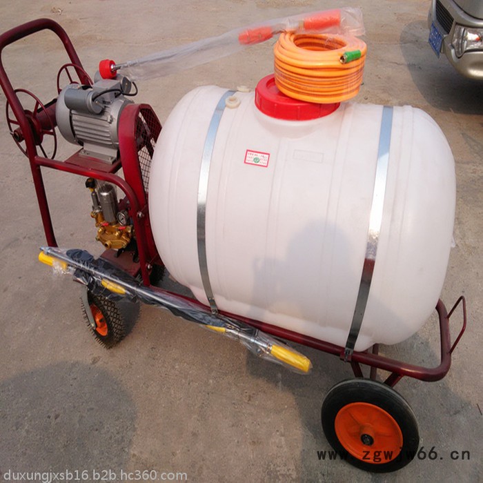 手推式打药机 园林喷雾机 自走式高杆多喷头打药车图5