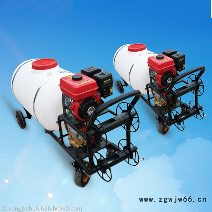 手推式打药机 园林喷雾机 自走式高杆多喷头打药车图4