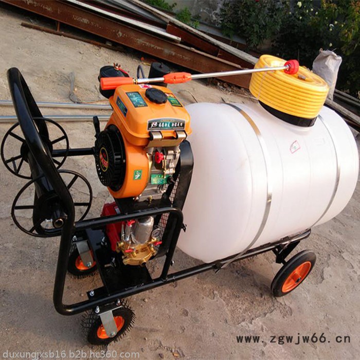 手推式打药机 园林喷雾机 自走式高杆多喷头打药车图6