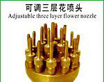 **浙江雨润喷泉 金华喷泉三层花喷头 蘑菇喷头 直射喷头,三层花喷头图3