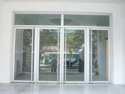 供应连云港肯德基门_地弹簧门型材_专业厂家图4