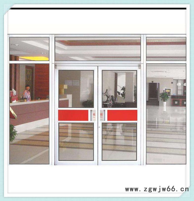 供应连云港肯德基门_地弹簧门型材_专业厂家图5