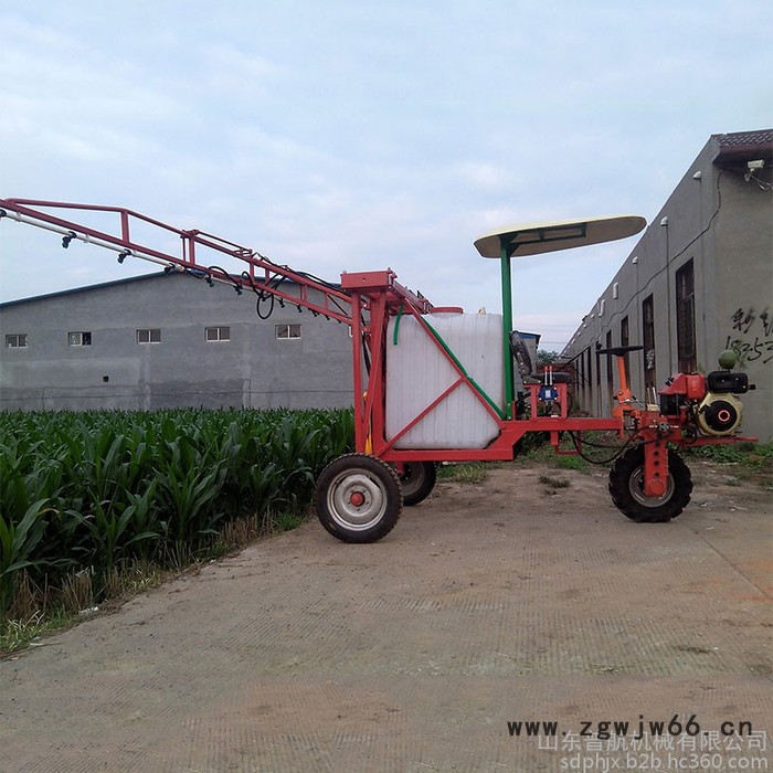 普航果园无死角打药机自走式玉米小麦打药机 多喷头菜地打药机 手扶汽油大马力图3