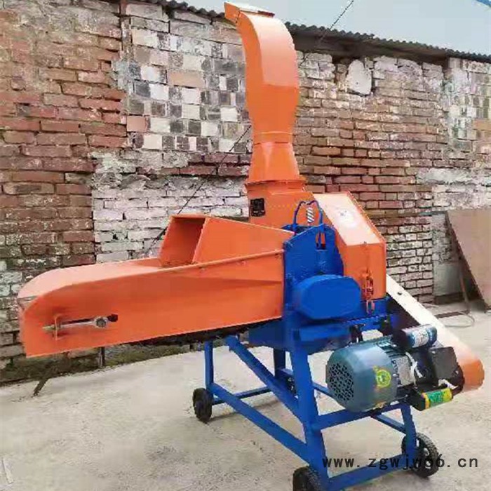 大型自动进料揉丝机 高喷头式切草揉丝机 新青贮铡草机图3