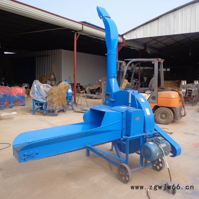 大型自动进料揉丝机 高喷头式切草揉丝机 新青贮铡草机图5