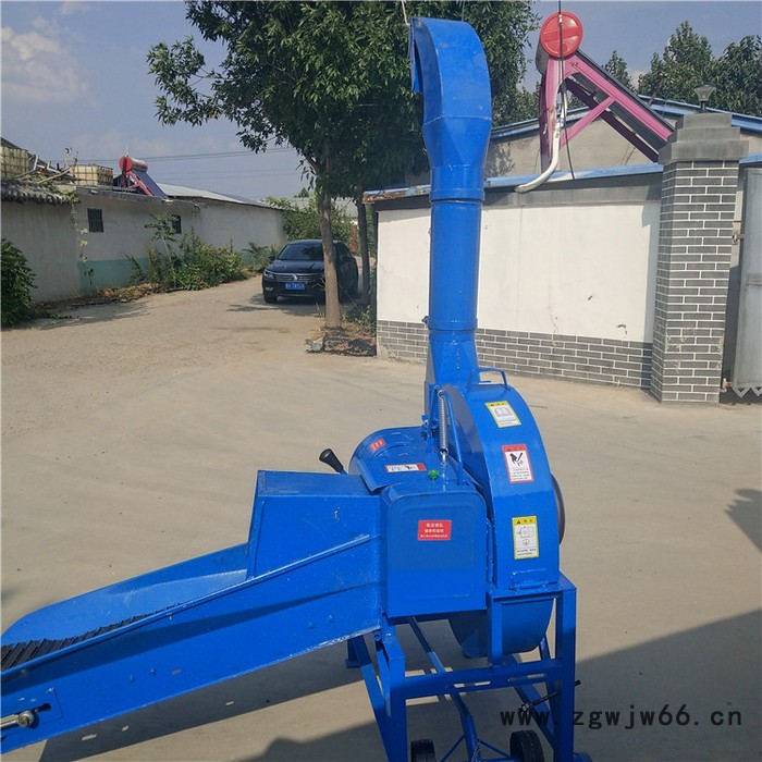 大型自动进料揉丝机 高喷头式切草揉丝机 新青贮铡草机