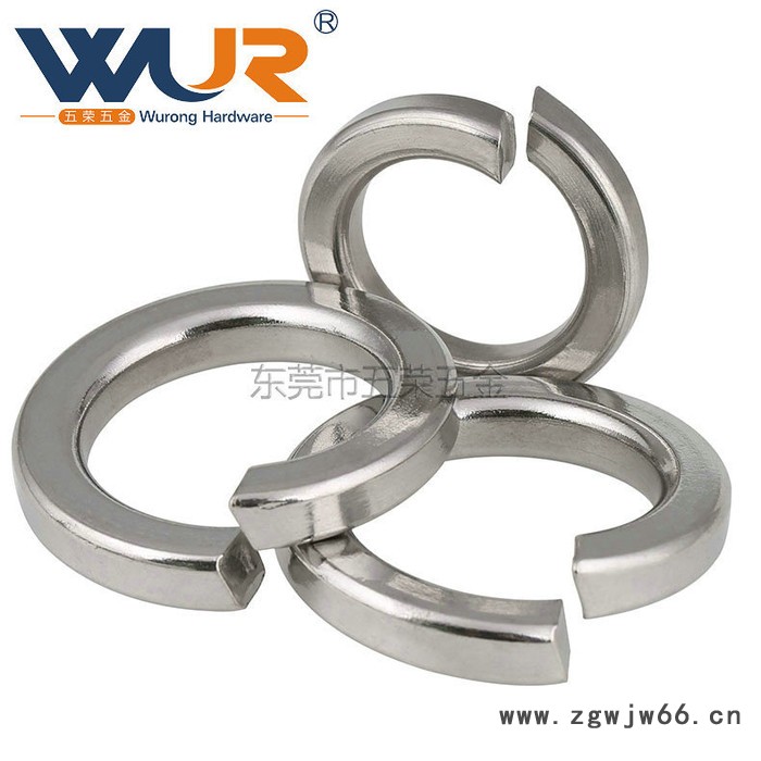 304不锈钢标准弹垫 弹簧垫圈 垫片DIN127B M1.6--M52 直销图2