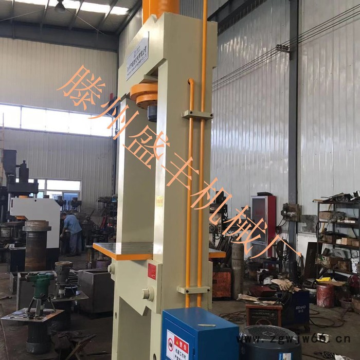 厂家供应工程机械涨紧簧压力机，挖机弹簧龙门式液压机，YM-100T油压机图2